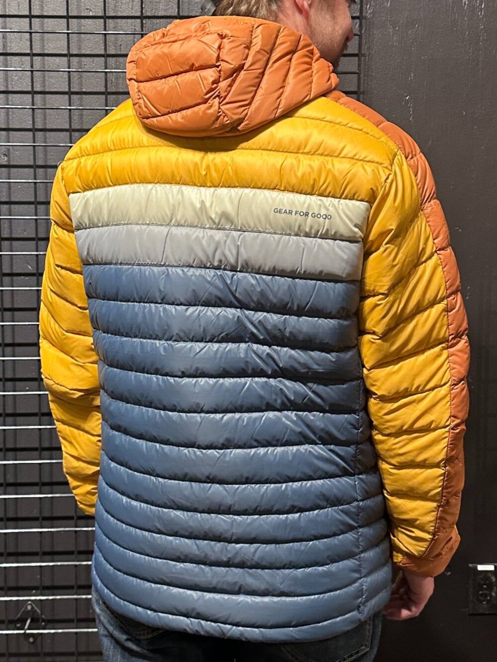🔥 Cotopaxi Fuego Hooded Jacket | Men's Medium | Orange & Blue - Picture 5 of 6